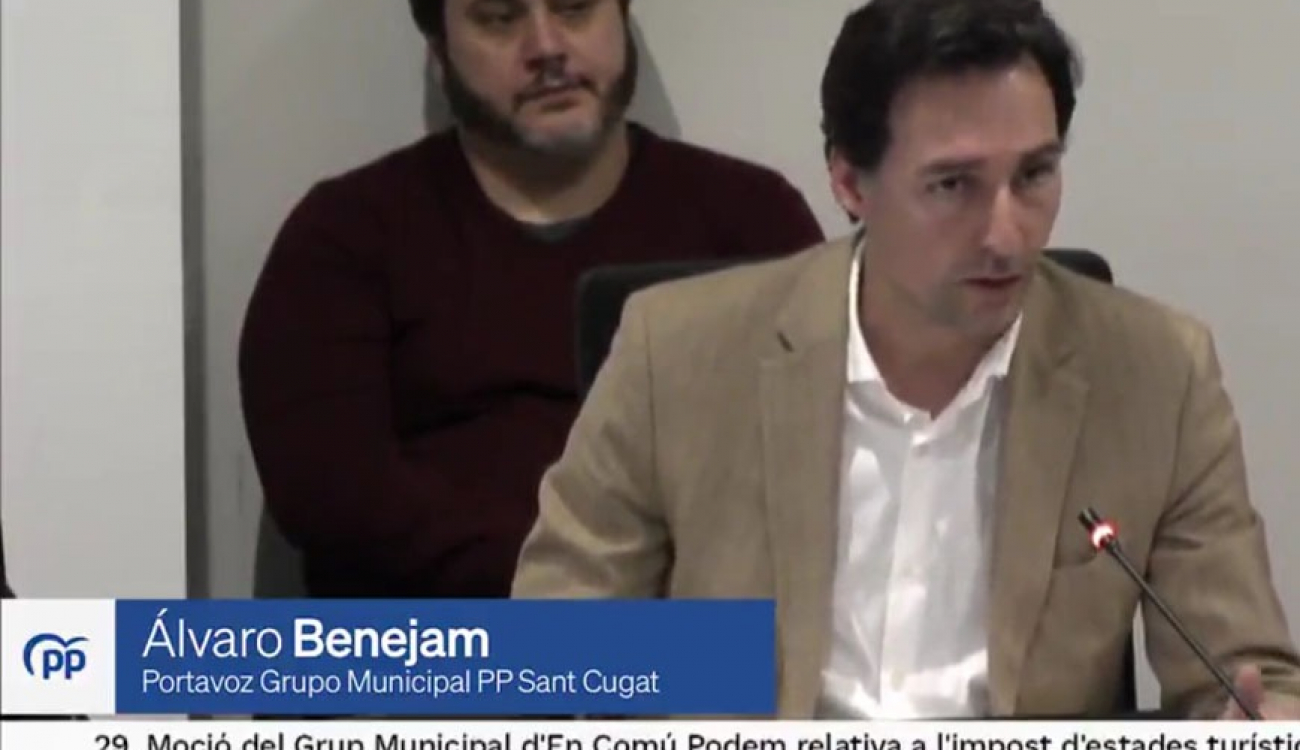 Moció del grup municipal d'En Comú Podem relativa a l'impost d'estades turístiques i la millora dels serveis públics de Sant Cugat